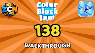 Color Block Jam Level 138 NEW UPDATE | Full Walkthrough & Solution