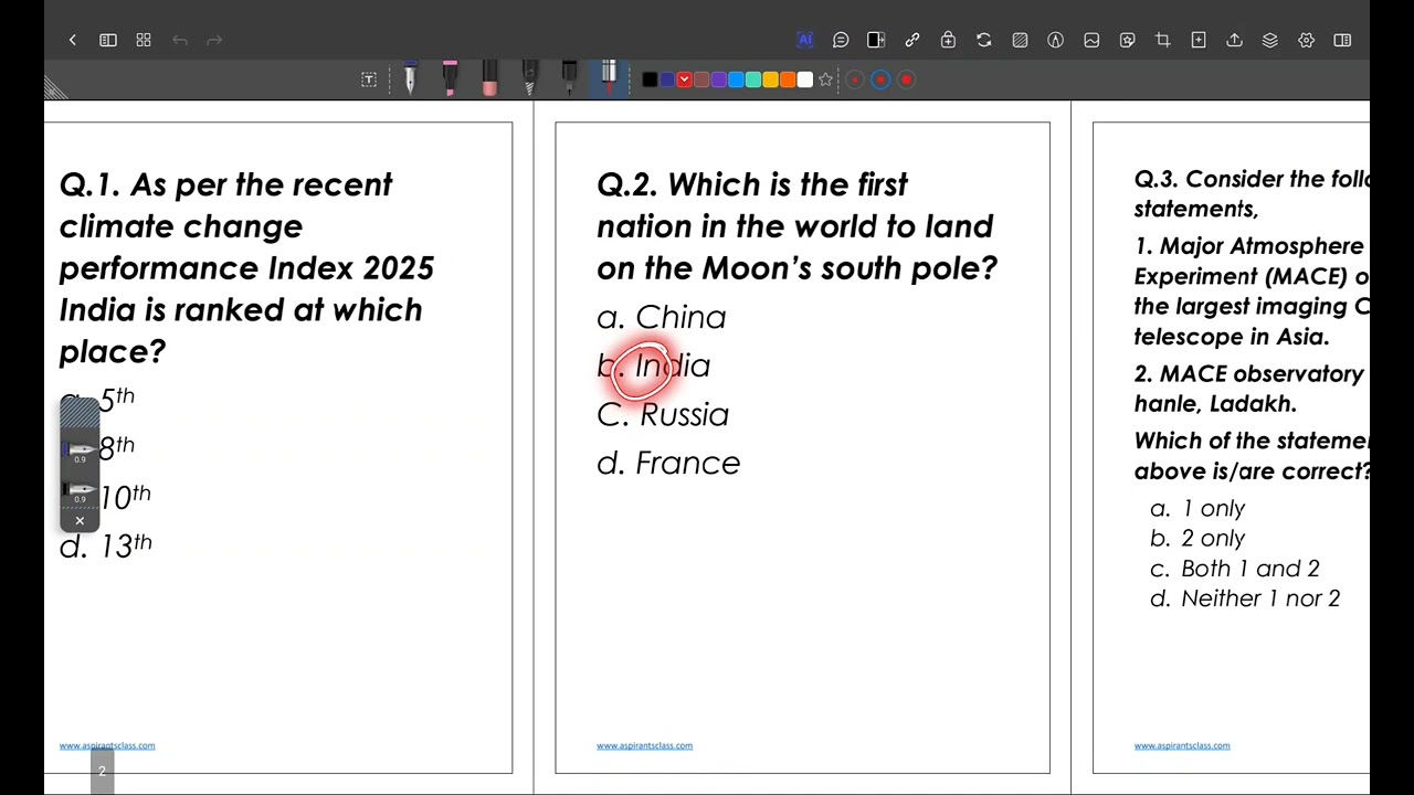 APPSC GROUP 2 MAINS - PAPER 2 - SCIENCE & TECHNOLOGY - MODEL QUESTIONS - SET 21