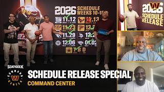 IT’S HERE!!! Game-By-Game Analysis Of The 2026 Commanders Schedule 🗓️ | Command Center | NFL Profile