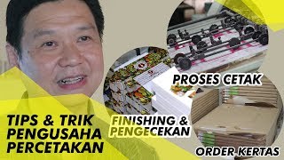Rahasia Bisnis Percetakan Offset sampai Puluhan Tahun! #Ngeprintz