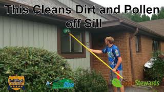 How Vesta Wash Cleans a Roof screenshot 2