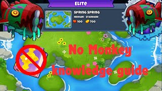 Bloons TD 6 ELITE Bloonarius Guide (No Monkey Knowledge, Spring spring)