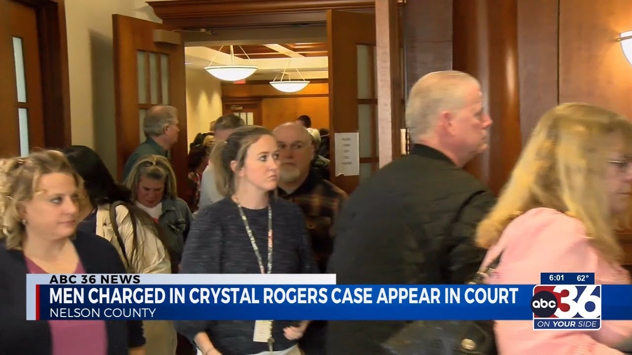 020824 Men charged in Crystal Rogers case appear in court - YouTube