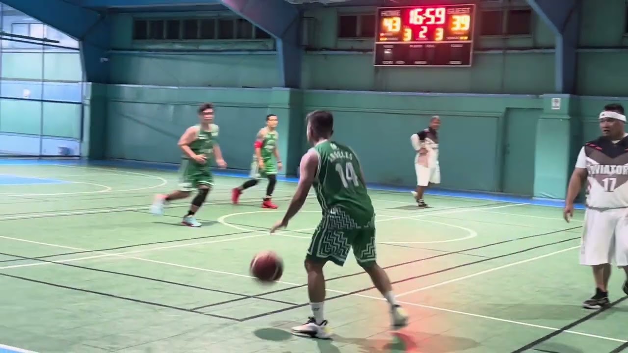 JP CENTER VS AVIATORS  TAN HOLDINGS BASKETBALL LEAGUE