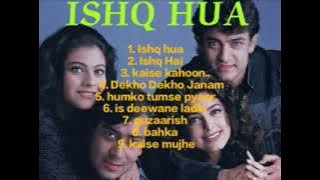 Ishq hua Hindi Bollywood movie MP3 songs. Aamir Khan Kajol Ajay Devgan