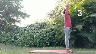 36 Steps Of Surya Namaskar