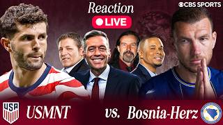 USMNT vs. Bosnia & Herzegovina LIVE Reaction & Analysis | World Cup Round of 32