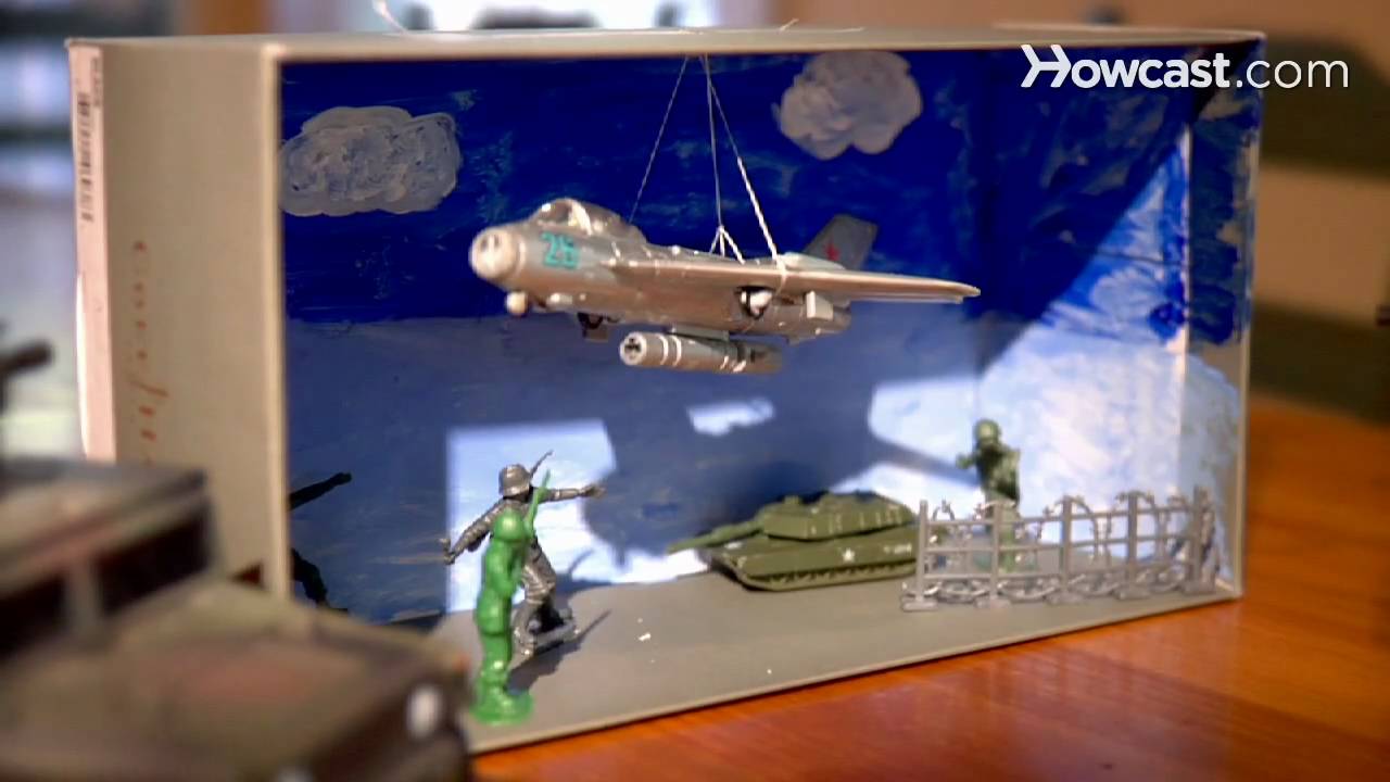 How To Make A Diorama Youtube