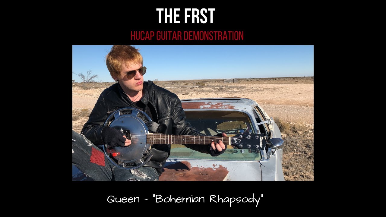 The Frst - Hubcap Guitar Demo - Queen - “Bohemian Rhapsody” - Guitar Solo