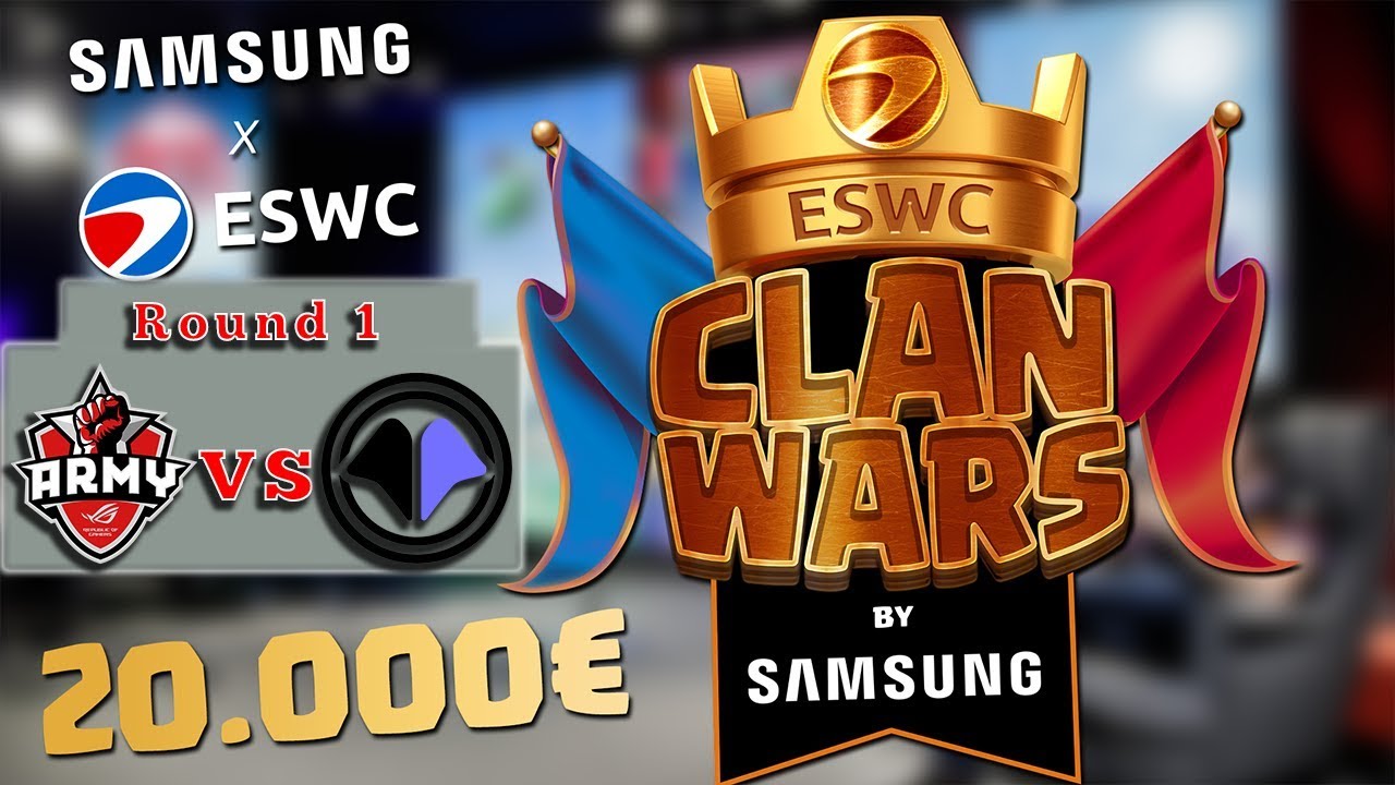 €20,000 ESWC Clan Wars Asus Rog Army vs Millenium Round 1 Winners bracket