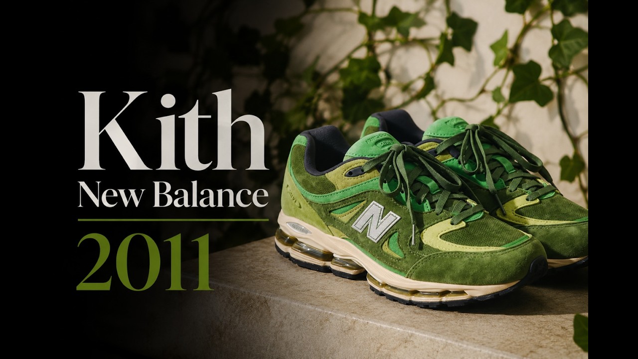 New Balance 2011 KITH 15th Anniversary Leaf Green Review! - YouTube