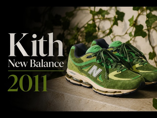 New Balance 2011 KITH 15th Anniversary Leaf Green Review! - YouTube