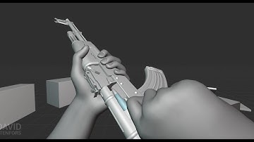 First Person AK-47 Animation Showcase (WIP)