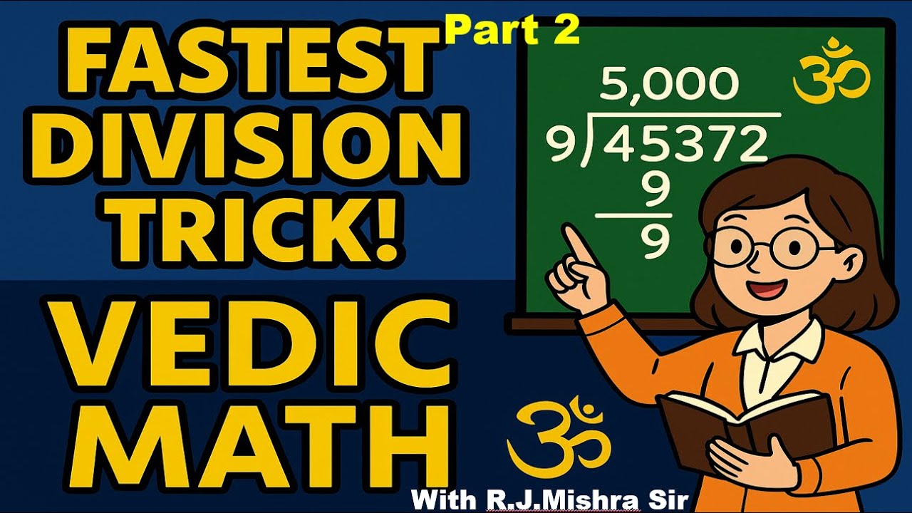 Vedic Math Division(Part 2) | Fastest Division Trick | Well Explained ...