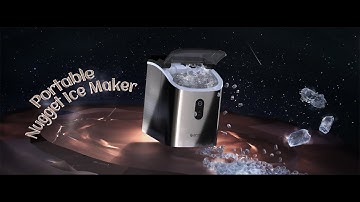 ecozy Nugget Ice Maker Countertop, the smallest ice maker on the market!