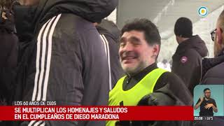 El cumple de Diego: los 60 años de D10S