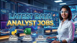 Latest Data Analyst Jobs 2026: Apply Now (Freshers)