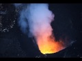 Spattering from the active south vent inside Benbow crater, Ambrym volcano (Vanuatu)