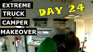 Extreme Truck Camper DIY Makeover to Travel Trailer Ι RV Renovation Series Ι STOVE DONE Ι Day 24 by Just Carry-On   Travel + DIY 67 views 1 year ago 5 minutes, 15 seconds