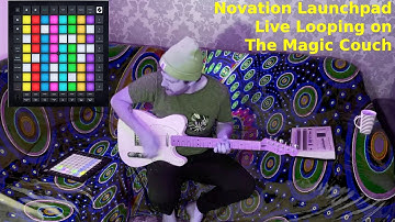 Indie Jam on the Magic Couch Using the Novation Launchpad Pro Mk3. Ableton Live live looping Fifa 21