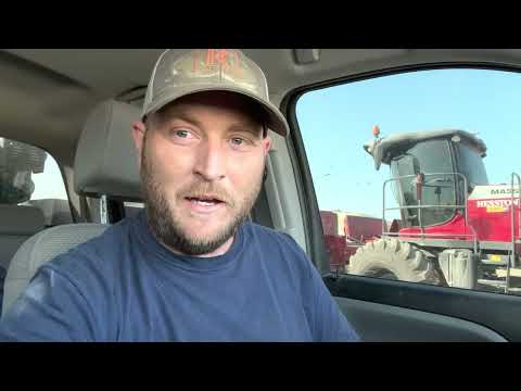 Massey 9980 swather