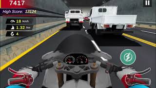 3D Highway Traffic Bike Racing Game screenshot 3