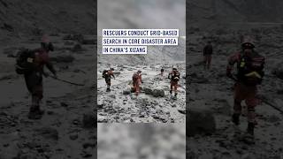 Rescuers conduct grid-based search in core disaster area in Chinas Xizang