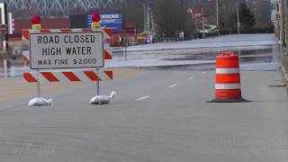 Cincinnati, Ohio - Ohio River Flooding, East Side - February 14th, 2020