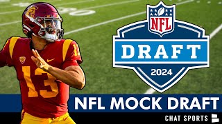 2024 NFL Mock Draft: 1st Round Projections \& Some 2nd Round Picks Ft. Caleb Williams, Jayden Daniels