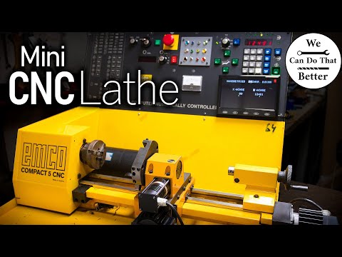 I Bought a 1980's Mini CNC Lathe | Emco Compact 5 CNC