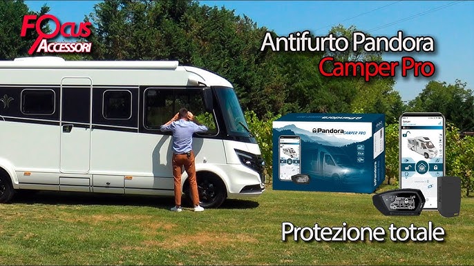 Pandora CAMPER PRO flagship in motorhome security 