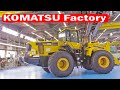 KOMATSU Factory Tour, Heavy Machinery Production