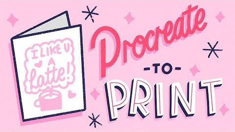 Procreate to Print: Fun & Easy Greeting Cards on @Skillshare