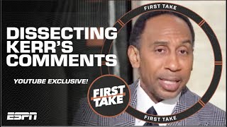 Stephen A. assesses if the Warriors are AT FAULT for ENABLING Draymond 👀 | First Take YT Exclusive