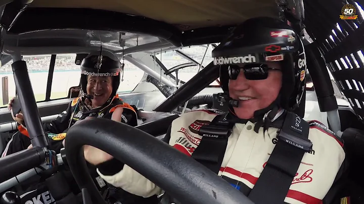 Richard Childress and Johnny Morris at Talladega S...