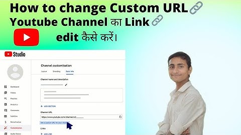How to Change Custom URL on YouTube in 2022 | YouTube Custom URL Kaise Change Karen #customurl
