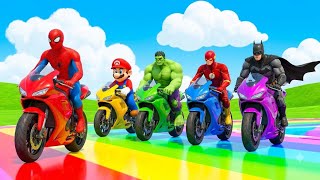 Superhero Car Stunt Mega Rump 🚗🔥 | Crazy Stunts & Mega Ramps Gameplay | New Gaming Video screenshot 5
