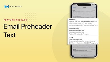 Email Preheader Text