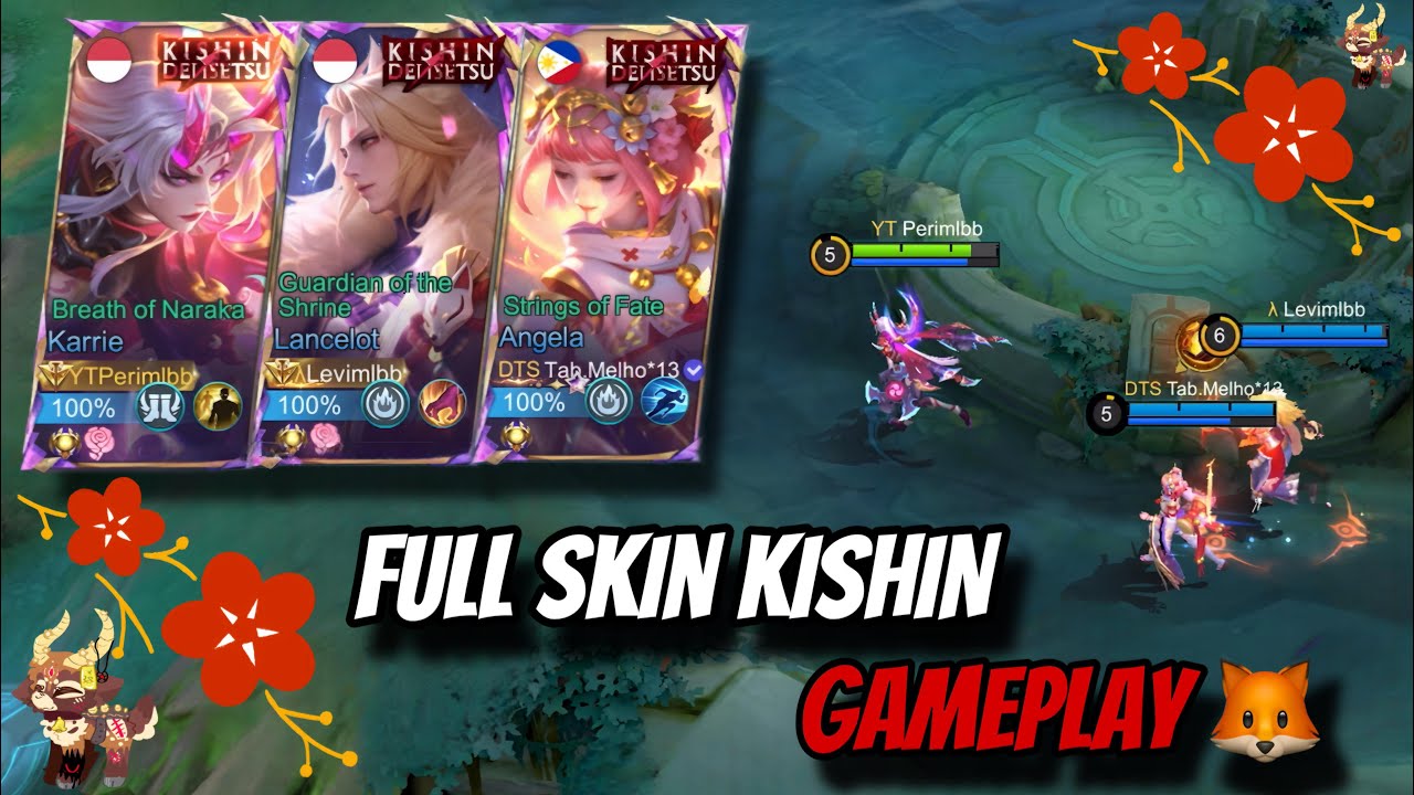 FULL KISHIN BARENG ADINDETTE DAN LEVIMLBB🦊🫶