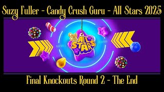 Candy Crush Saga 2025 All Stars Event 2nd Round of Final Knockouts...the results.