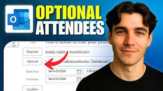 How to Add Optional Attendees In Outlook (Tutorial 2026)