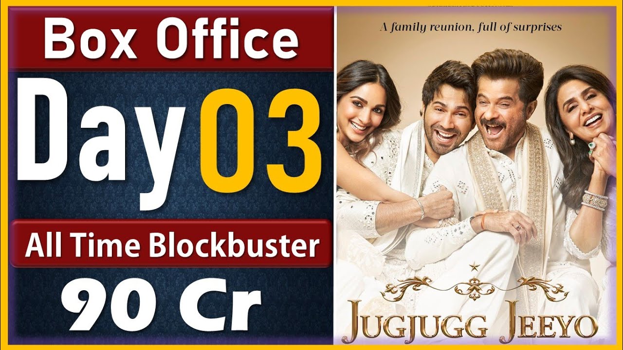 Jug Jug Jeeyo - Box Office Collection Day 3 | India Nett, India Gross, Overseas, Worldwide