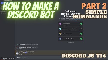 How to Make a Discord Bot Using Discord.js v14! Part 2
