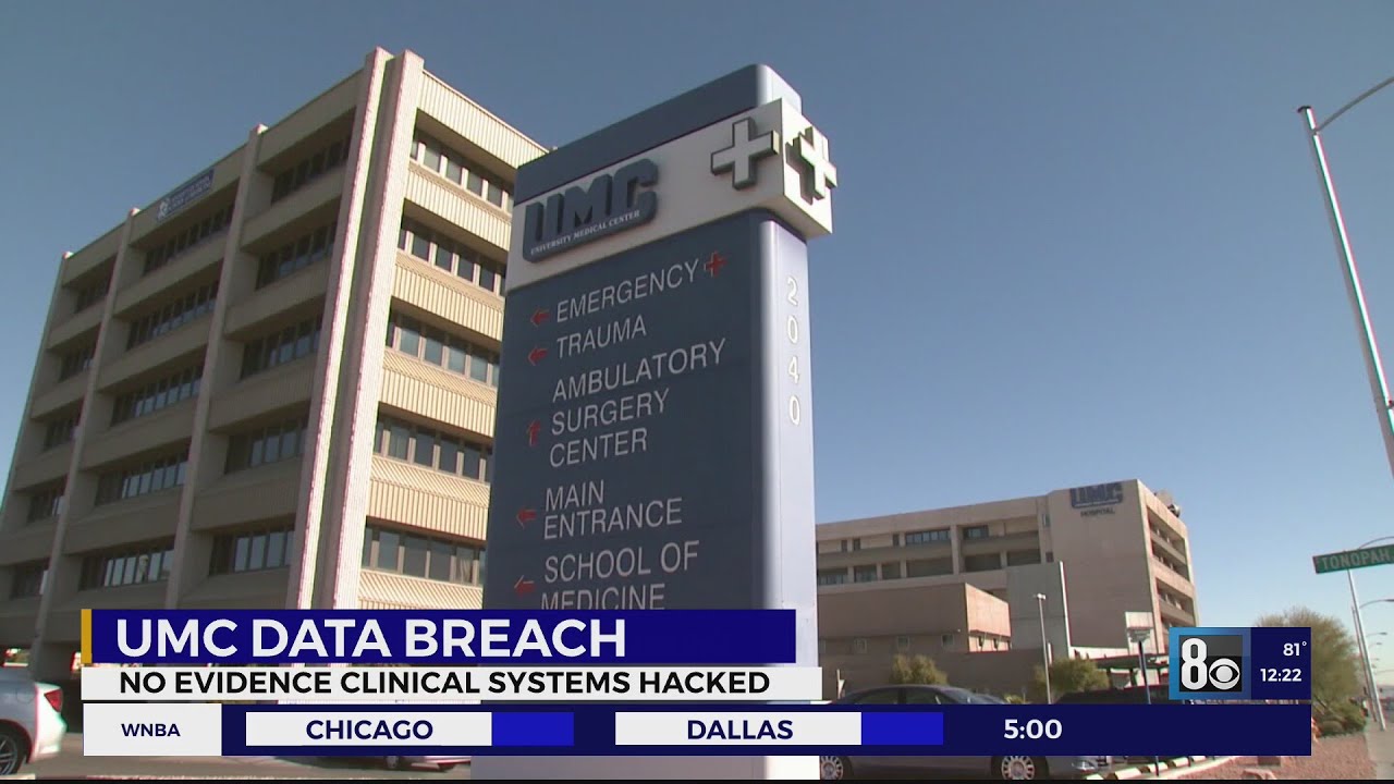 UMC data  breach, no evidence clinical systems hacked