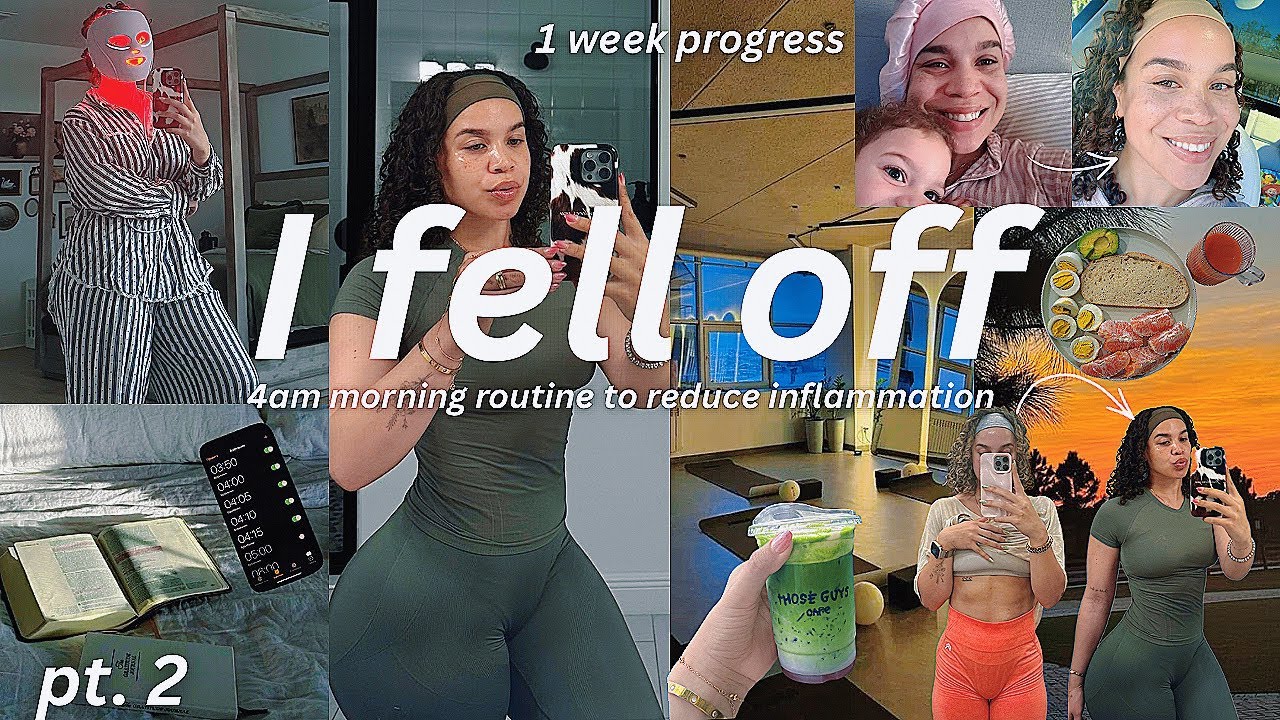 Продуктивная утренняя рутина в 4 утра: снижение воспаления, отслеживание прогресса и простые, уст...