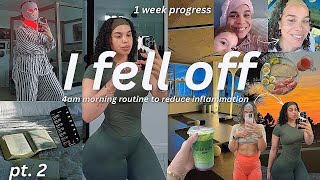 4AM PRODUCTIVE MORNING ROUTINE: reducing inflammation, updated progress, & easy sustainable habits 