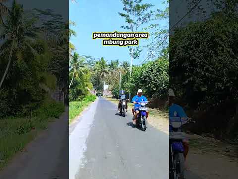 jalan di tepi mbung park