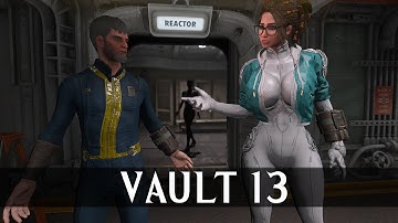 Fallout: Vault 13 Demo - EXPLORING VAULT 13 - Fallout 1 Remake Mod For Fallout 4