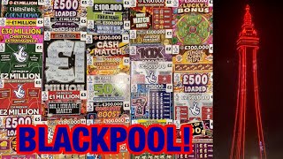 Scratchcards from The National Lottery (507) © BLACKPOOL!! Special Edition!!