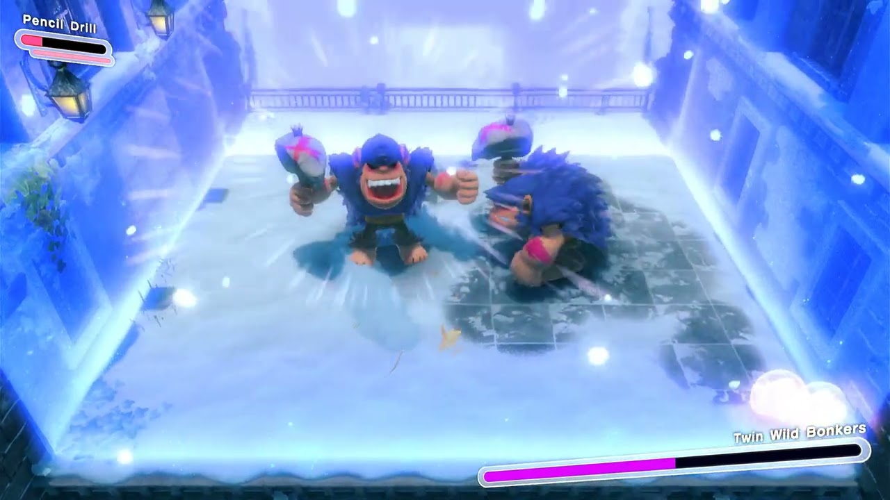 Secret Upper Path, The Battle of Blizzard Bridge | Kirby and the Forgotten Land